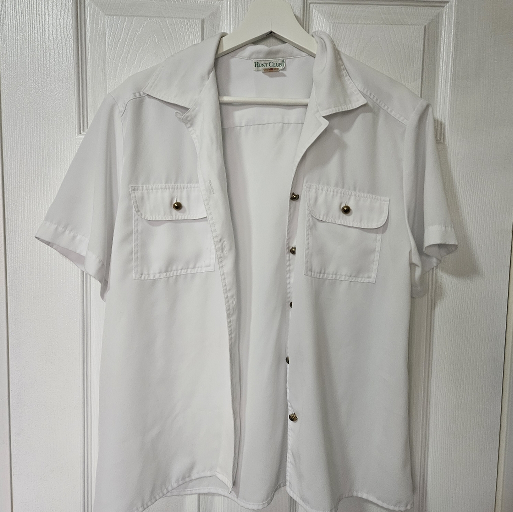 White Gold Button Down